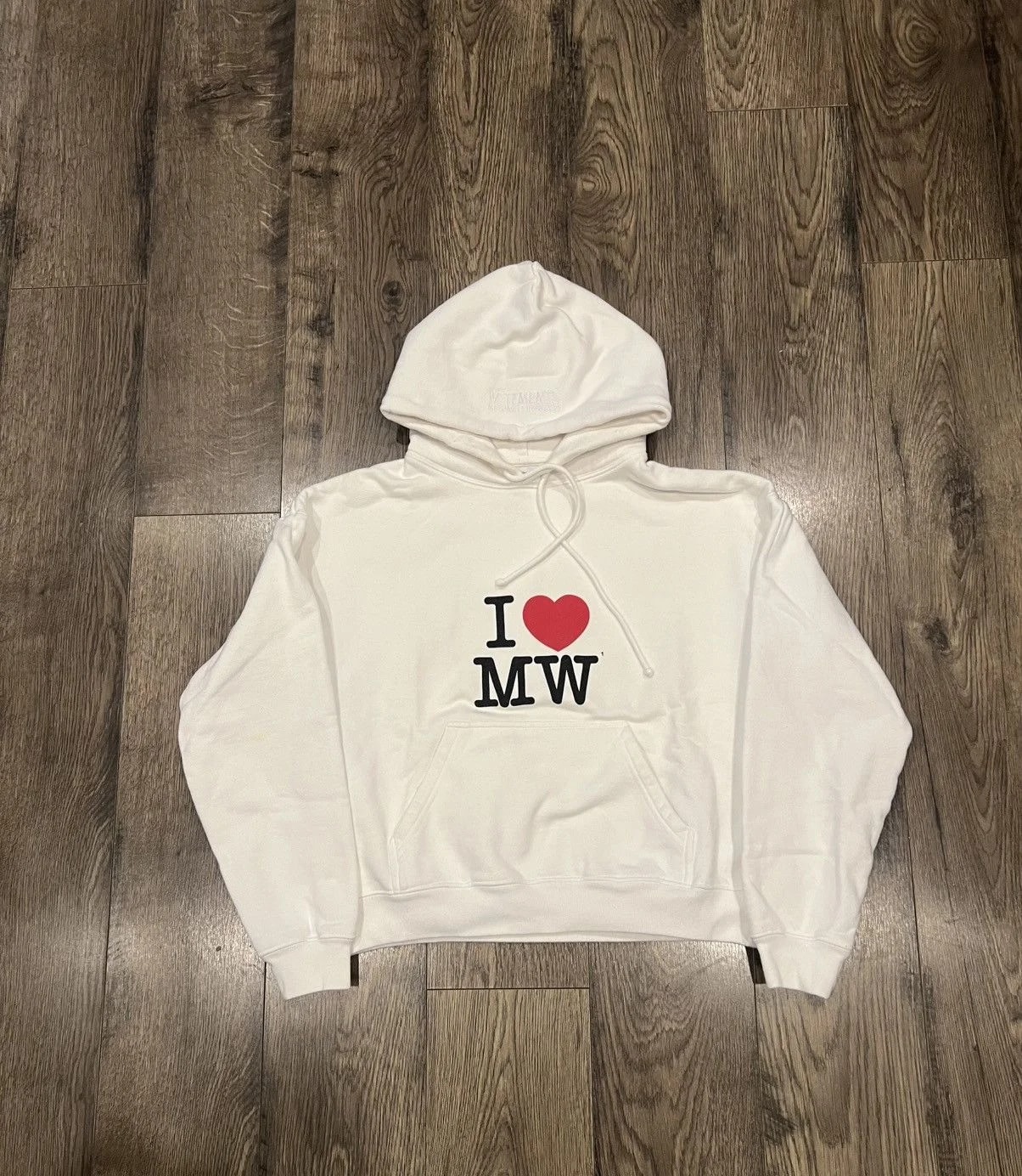Vetements — Vetements Runway I Love Mariana Web Hoodie — streetwear — resale