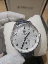 Tag Heuer — TAG Heuer WAS2111 Carrera Heritage Caliber 6 Date Automatic Silver — Watch — resale