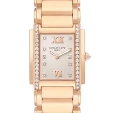 Patek Philippe — Patek Philippe Twenty-4 Rose Gold Diamond 4910 4910R — Watch — resale