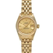 Rolex Datejust 69168 26mm Yellow Gold Brown #WW1263