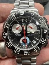Tag Heuer — TAG Heuer Formula 1 Quartz 40mm Black Dial 200m Steel Bracelet CAC1110-1 — Watch — resale