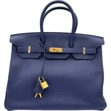 Hermès — Hermes Birkin 35 L Stamp #OKB410 — Handbag — resale
