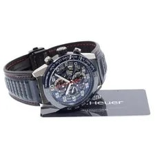 Tag Heuer — TAG Heuer Carrera Caliber 01 CAR2A1N.FT6100 45mm SS Leather/Rubber #C075 — Watch — resale