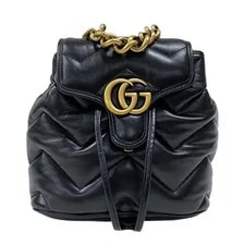 Gucci — Gucci GG Marmont Quilted Backpack 777253 #OKB2557 — Handbag — resale