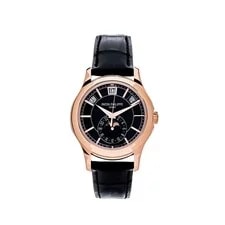 Patek Philippe — Patek Philippe Complications 5205R-010 Annual Calendar Rose Gold Black Dial — Watch — resale