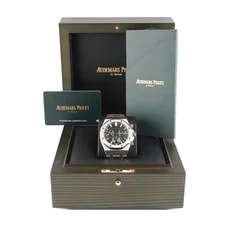 Audemars Piguet — Audemars Piguet Royal Oak “50th Anniversary” 41mm Green Dial Box and Papers 2022 — Watch — resale