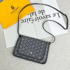 Goyard — Authentic Goyard Plumet Envelope Crossbody -Tone — Handbag — resale