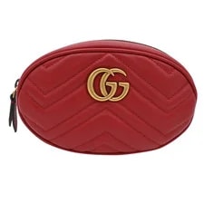 Gucci — Gucci | GG Marmont Matelassé Belt Size: 85/34 Approx. US 6 / S — Handbag — resale