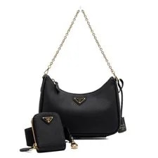 Prada — Prada Re-edition Hobo Chain 153204175 — Handbag — resale