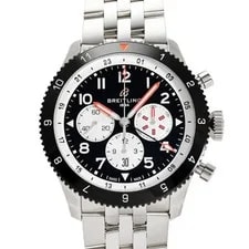 Breitling — Breitling Super Avi YB04451A1B1A1 Automatic Winding 46mm Black / Silver — Watch — resale