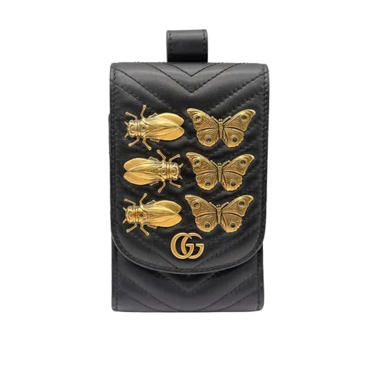 Gucci — Gucci GG Marmont Insect Phone Case — Accessory — resale