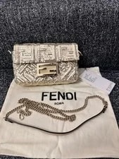 Fendi — Fendi Baguette Mini Sequin Crossbody Duty Paid — Handbag — resale