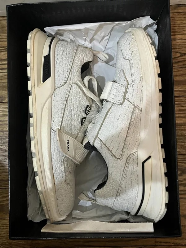 Prada — Prada Cracked Shoes — Sneaker — resale