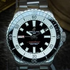 Breitling — Breitling Superocean Automatic 42 Black Dial A17375211B1A1 Full Set — Watch — resale