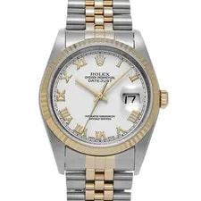 Rolex — Rolex Datejust RefNo=16233 Silver Stainless Steel Automatic / Cal.3135 #W1652 — Watch — resale