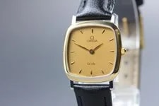 Omega — 1980s Omega de Ville Quartz Gold Dial Cal.1470 — Watch — resale