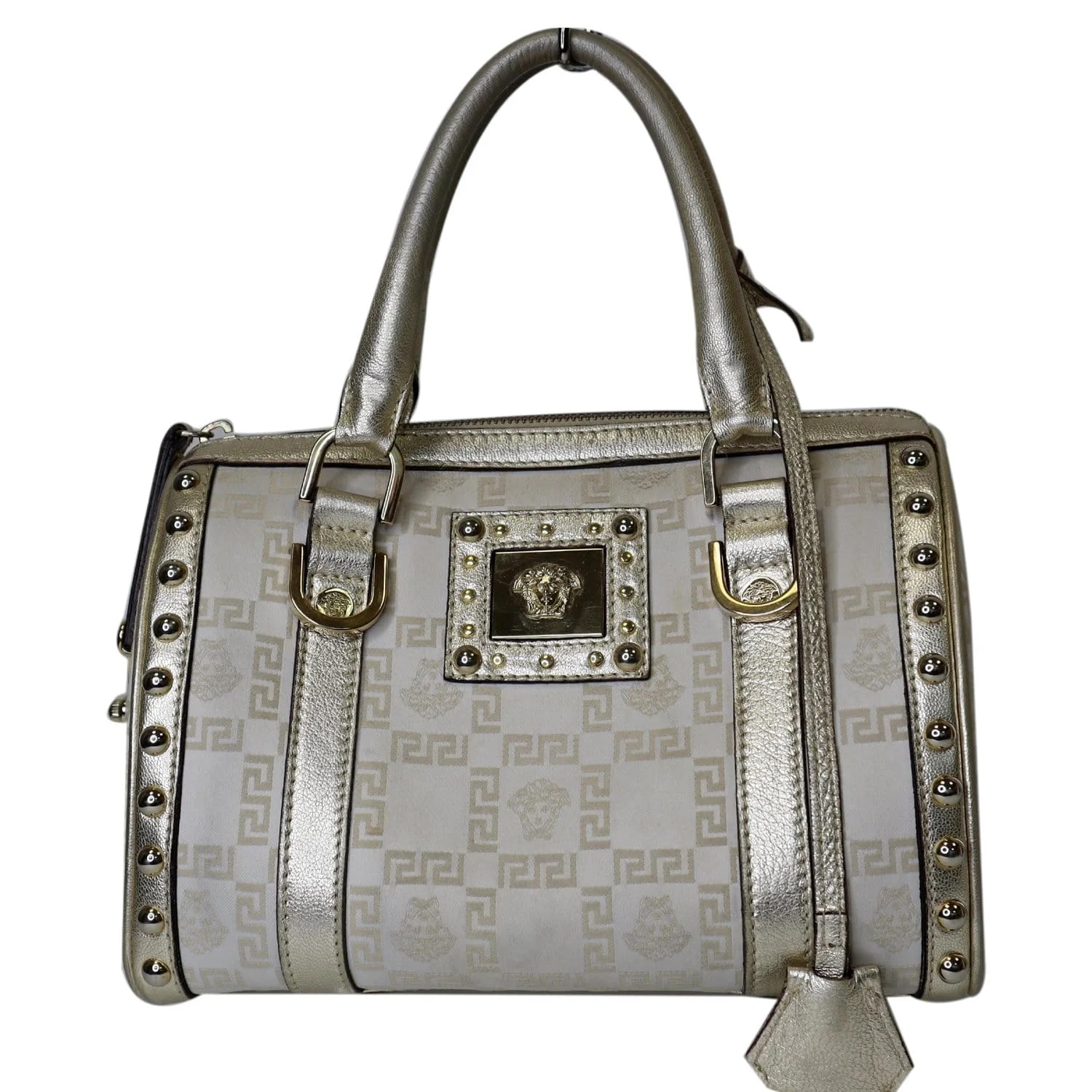 Versace — Versace Snap Out of It Medusa Boston — Handbag — resale