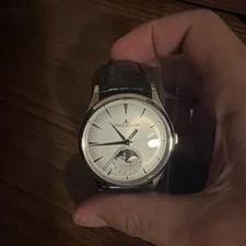 Jaeger-LeCoultre — Jaeger-LeCoultre Master Ultra-Thin Moon Silver - Q1368430 — Watch — resale