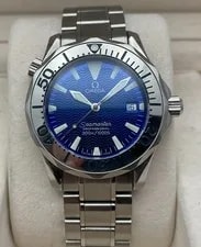 Omega — *Papers 2004* Omega Seamaster Midsize Quartz Blue 36mm 2263.80.00 — Watch — resale