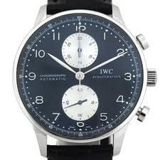 IWC — IWC Portuguese Chronograph IW371404 Automatic Black Dial — Watch — resale