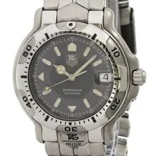 Tag Heuer — TAG Heuer 6000 Professional 200M Stainless Steel WH1112 (Exterior — Watch — resale