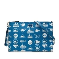 Prada — Prada Triangle Plate Fish — Handbag — resale