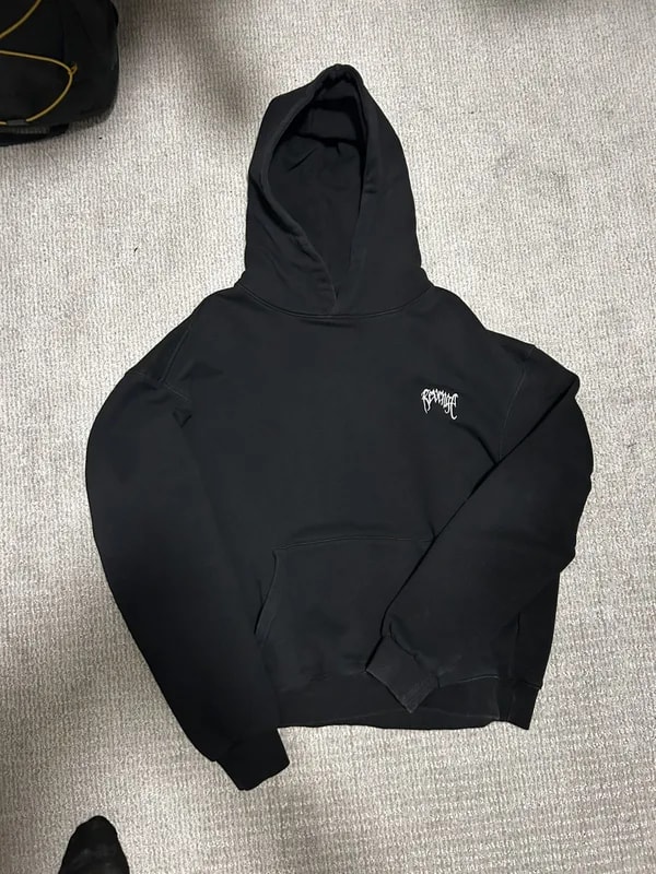 Revenge Classic Logo Black Hoodie — Clothing — resale
