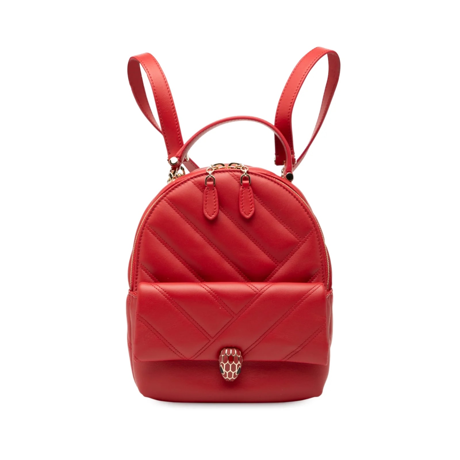 Bvlgari — Serpenti Cabochon Backpack — Handbag — resale