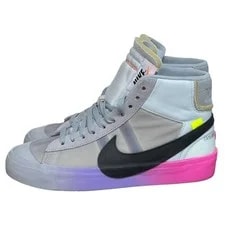 Off-White — Serena Williams X Off-White X Blazer Studio Mid ‘Queen’ Sample Shoes SZ 8.5 Vnds — Sneaker — resale