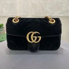 Gucci — Gucci GG Marmont Small Crossbody — Handbag — resale