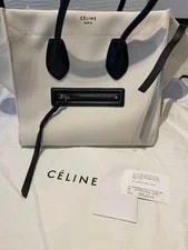 Celine — Authentic Celine Medium Luggage Phantom With Trim — Handbag — resale