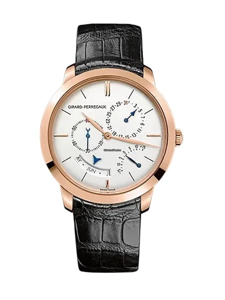 Worldofluxuryus — Girard Perregaux 1966 Annual Calendar and Equation of Time 18K Rose Gold — Watch — resale
