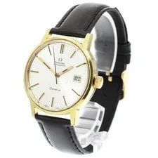 Omega — Omega Genève 166.0098 35mm SS Silver #C10807 — Watch — resale
