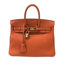 Hermès — Hermes Birkin 25 X刻 Cuivre Hardware Dust Keys #OK229 — Handbag — resale