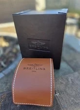 Breitling — Breitling Galactic 36 Automatic Bronze Dial Gold & Steel With Box & Papers — Watch — resale