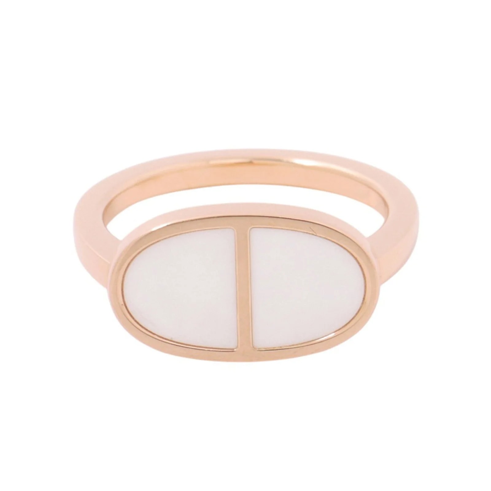 Hermès — Hermes 18K White Gold Band — Jewelry — resale