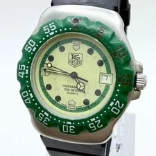 Tag Heuer — Working TAG Heuer Formula 1 Green 372.513 — Watch — resale