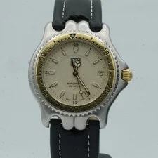 Tag Heuer — TAG Heuer SEL Quartz 35mm Leather Strap TH241 — Watch — resale