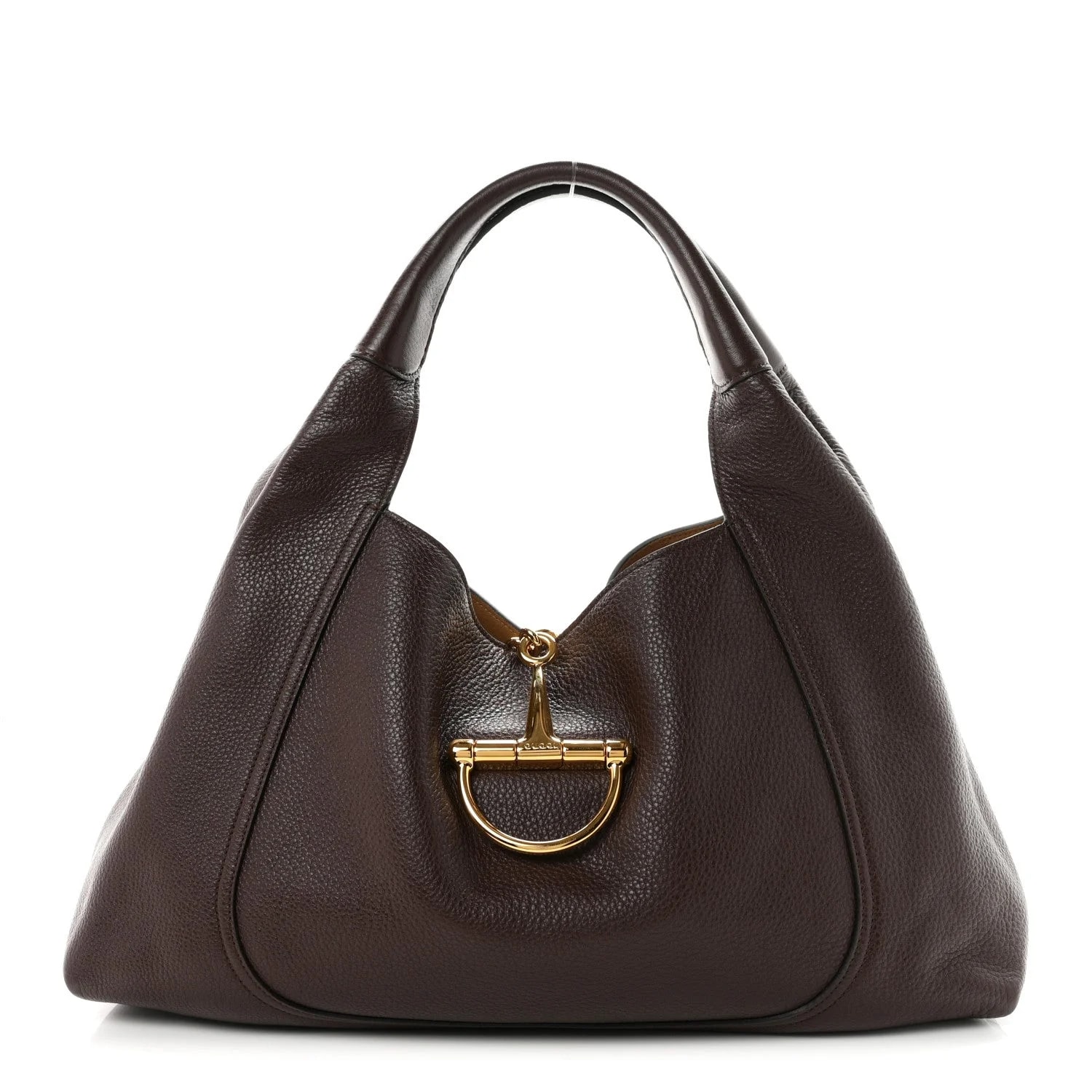 Gucci — Grained Softbit Maxi Ancora — Handbag — resale