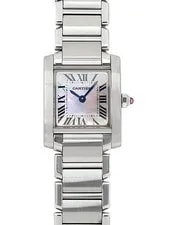 Cartier — Cartier Tank Francaise SM W51028Q3 Quartz 20mm Box Papers Pink — Watch — resale