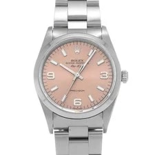 Rolex — Rolex Air-King 14000 34mm Stainless Steel Pink #WW2132 — Watch — resale