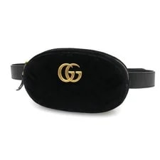 Gucci — Gucci GG Marmont Velor Waist — Handbag — resale