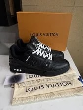 Louis Vuitton — Louis Vuitton Embossed 🖤 Size 11LV/12US - Retail $1.2K — Sneaker — resale
