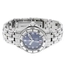 Omega — Omega Seamaster 300 2582.80 28mm SS Navy Dial Quartz Date #C1868 — Watch — resale