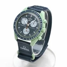 Swatch — Swatch Chronograph Quartz Omega Mission on Earth SO33G100 ’s From Japan — Watch — resale