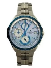 Casio — Casio Solar Oceanus Analog Blue Silver OCW S5000APA 2AJF From Japan — Watch — resale