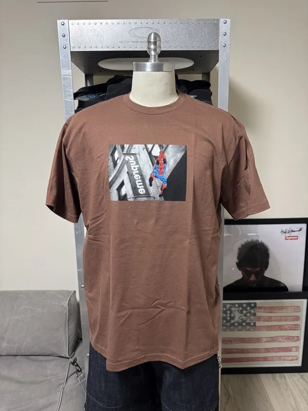 Supreme — Supreme Spiderman Tee Shirt — streetwear — resale