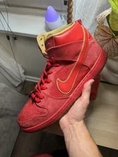 Nike SB — 2014 Nike Sb Dunk High Chinese New Year Size 13 NO BOX NO Extra Laces — Sneaker — resale