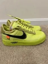 Off-White — Off-white Air Force 1 Volt — Sneaker — resale