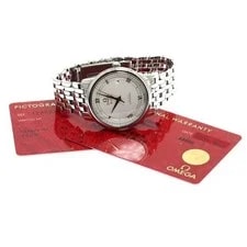 Omega — Omega DE Ville Prestige 424.10.37.20.02.002 37mm SS Silver #C6449 — Watch — resale